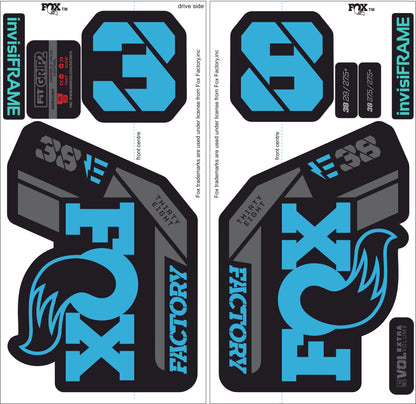 Fox 38 Factory E Bike 2021 Decals