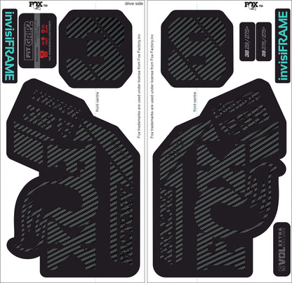 Fox 38 Factory E Bike Live Valve 2021 Decals