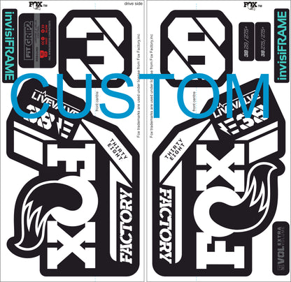 Fox 38 Factory E Bike Live Valve 2021 Decals