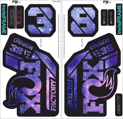 Fox 38 Factory E Bike Live Valve 2021 Decals