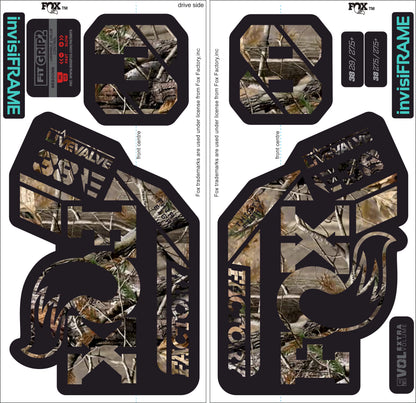 Fox 38 Factory E Bike Live Valve 2021 Decals