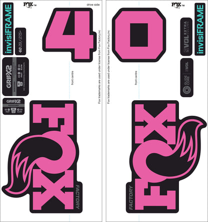 Fox 40 Factory 2027 Decals