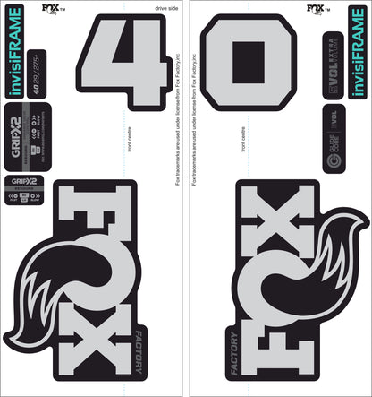 Fox 40 Factory 2027 Decals