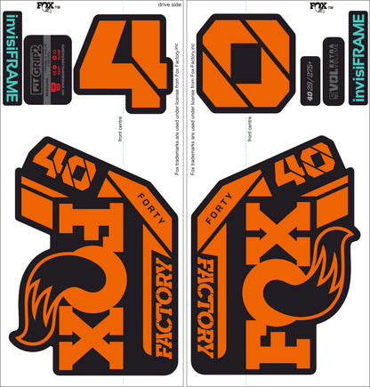 Fox 40 Factory 2021 Decals