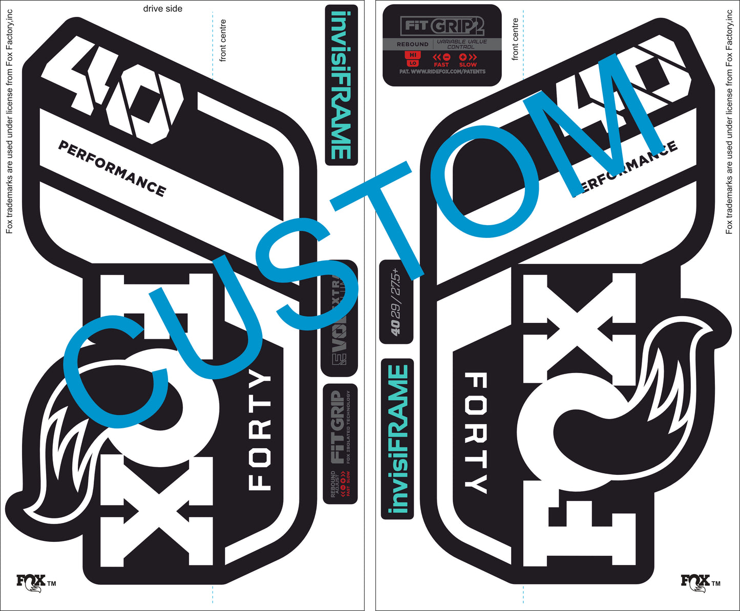 Fox 40 Performance 2021 Decals