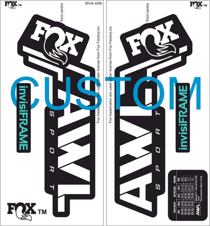 Fox AWL SPORT 2025 Decals