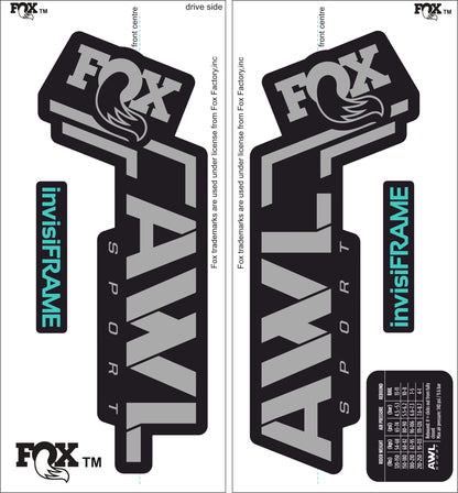 Fox AWL SPORT 2025 Decals