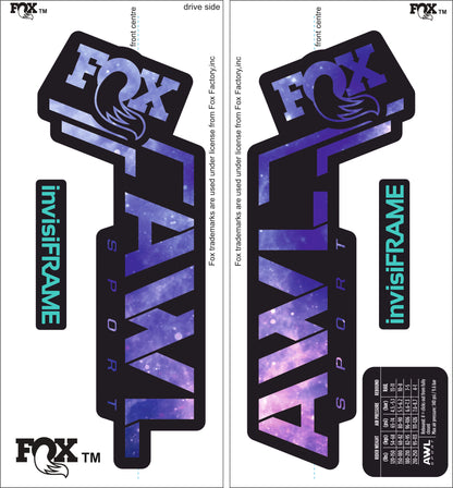 Fox AWL SPORT 2025 Decals
