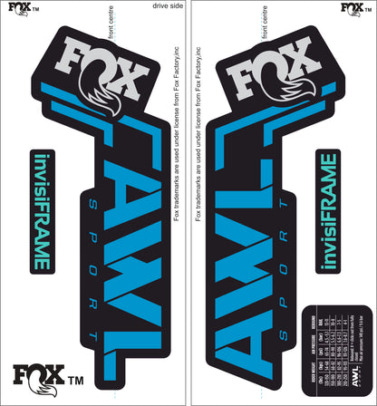 Fox AWL SPORT 2025 Decals