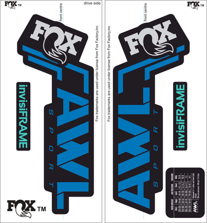 Fox AWL SPORT 2025 Decals