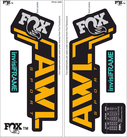 Fox AWL SPORT 2025 Decals