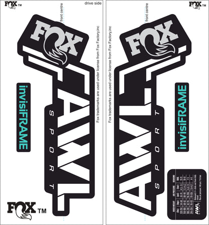 Fox AWL SPORT 2025 Decals