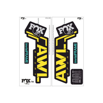 Fox AWL SPORT 2025 Decals