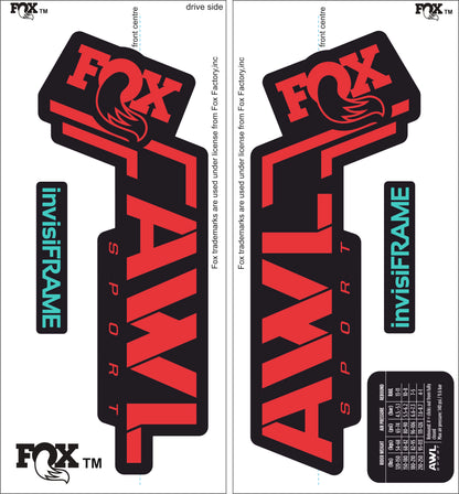 Fox AWL SPORT 2025 Decals