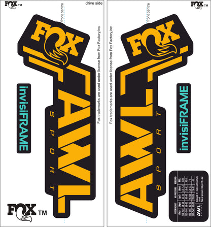 Fox AWL SPORT 2025 Decals