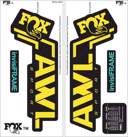 Fox AWL SPORT 2025 Decals
