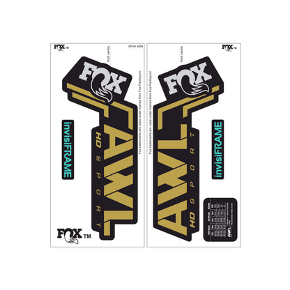 Fox AWL SPORT HD 2025 Decals