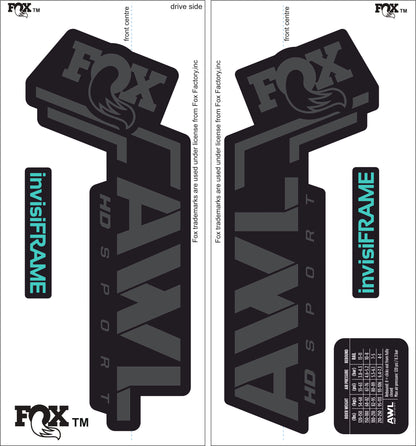 Fox AWL SPORT HD 2025 Decals