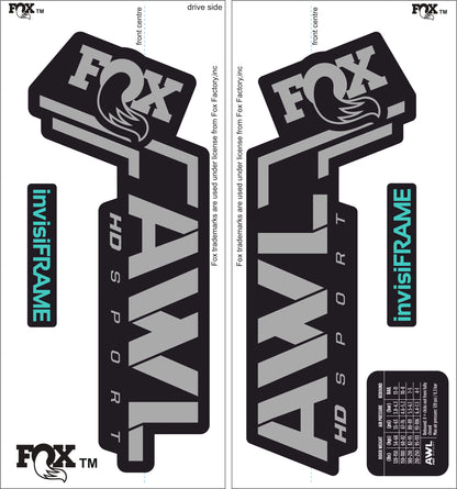 Fox AWL SPORT HD 2025 Decals