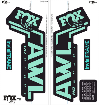 Fox AWL SPORT HD 2025 Decals