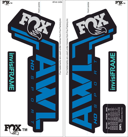 Fox AWL SPORT HD 2025 Decals