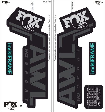 Fox AWL SPORT HD 2025 Decals