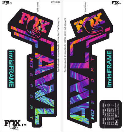 Fox AWL SPORT HD 2025 Decals