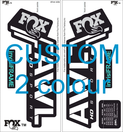 Fox AWL SPORT HD 2025 Decals