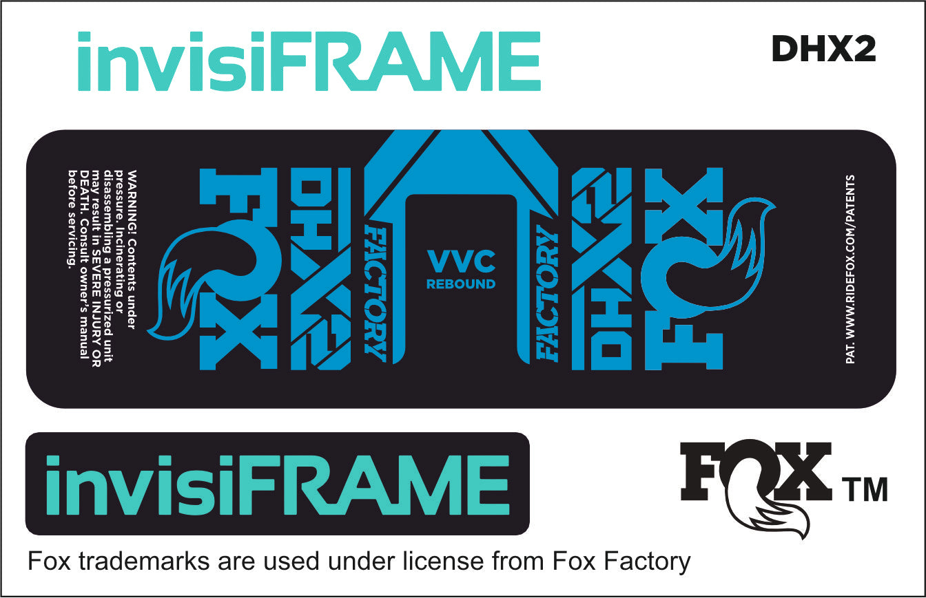 Fox DHX2 Factory 2021 Decals