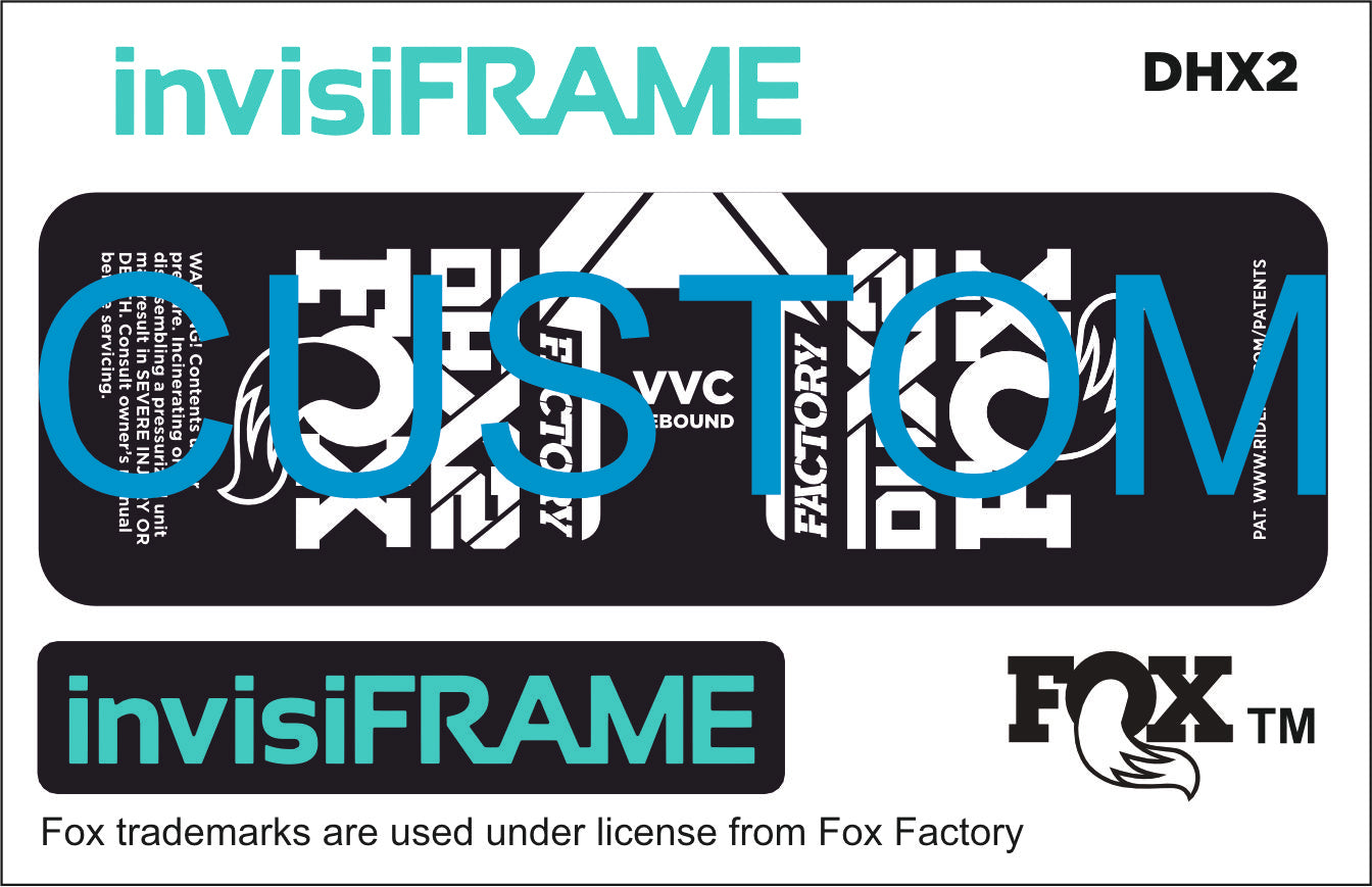 Fox DHX2 Factory 2021 Decals