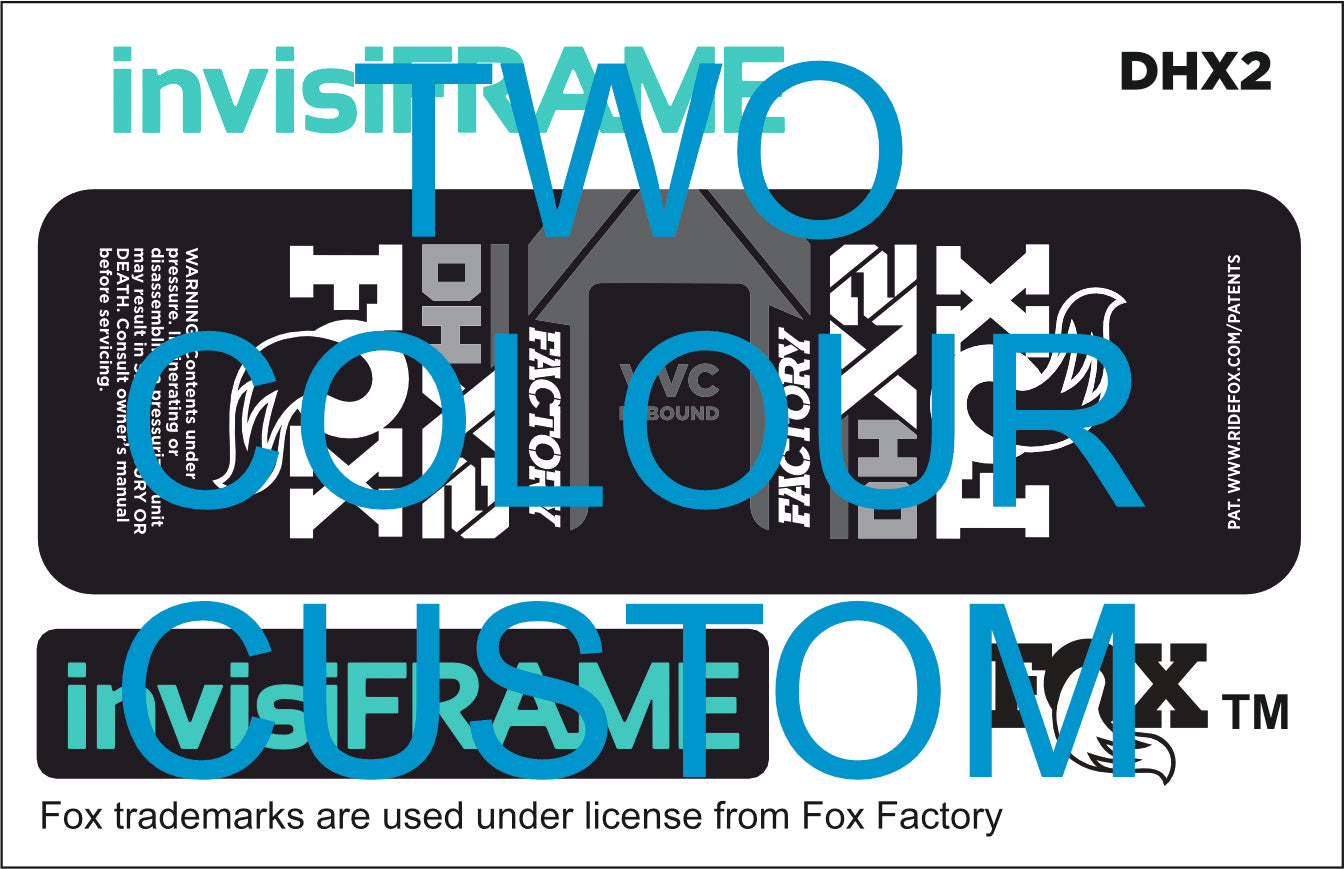 Fox DHX2 Factory 2021 Decals