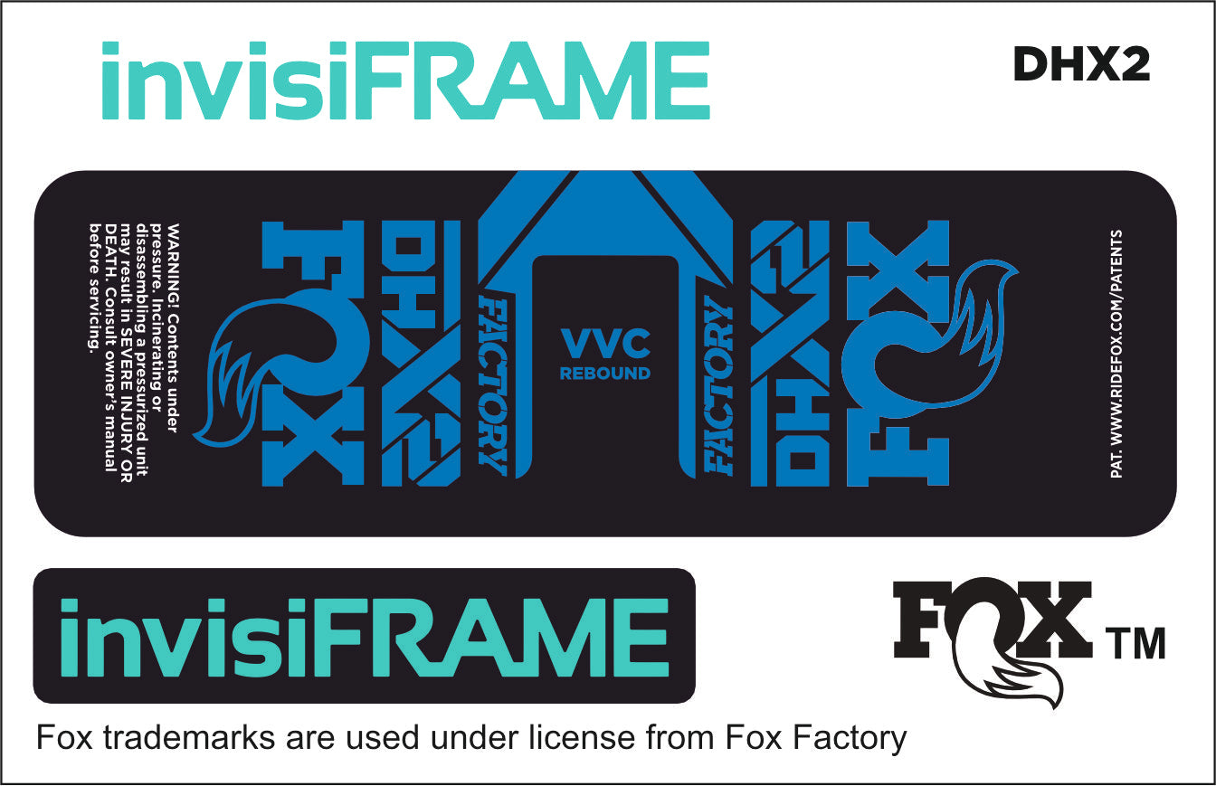 Fox DHX2 Factory 2021 Decals