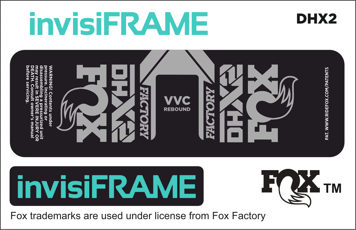 Fox DHX2 Factory 2021 Decals