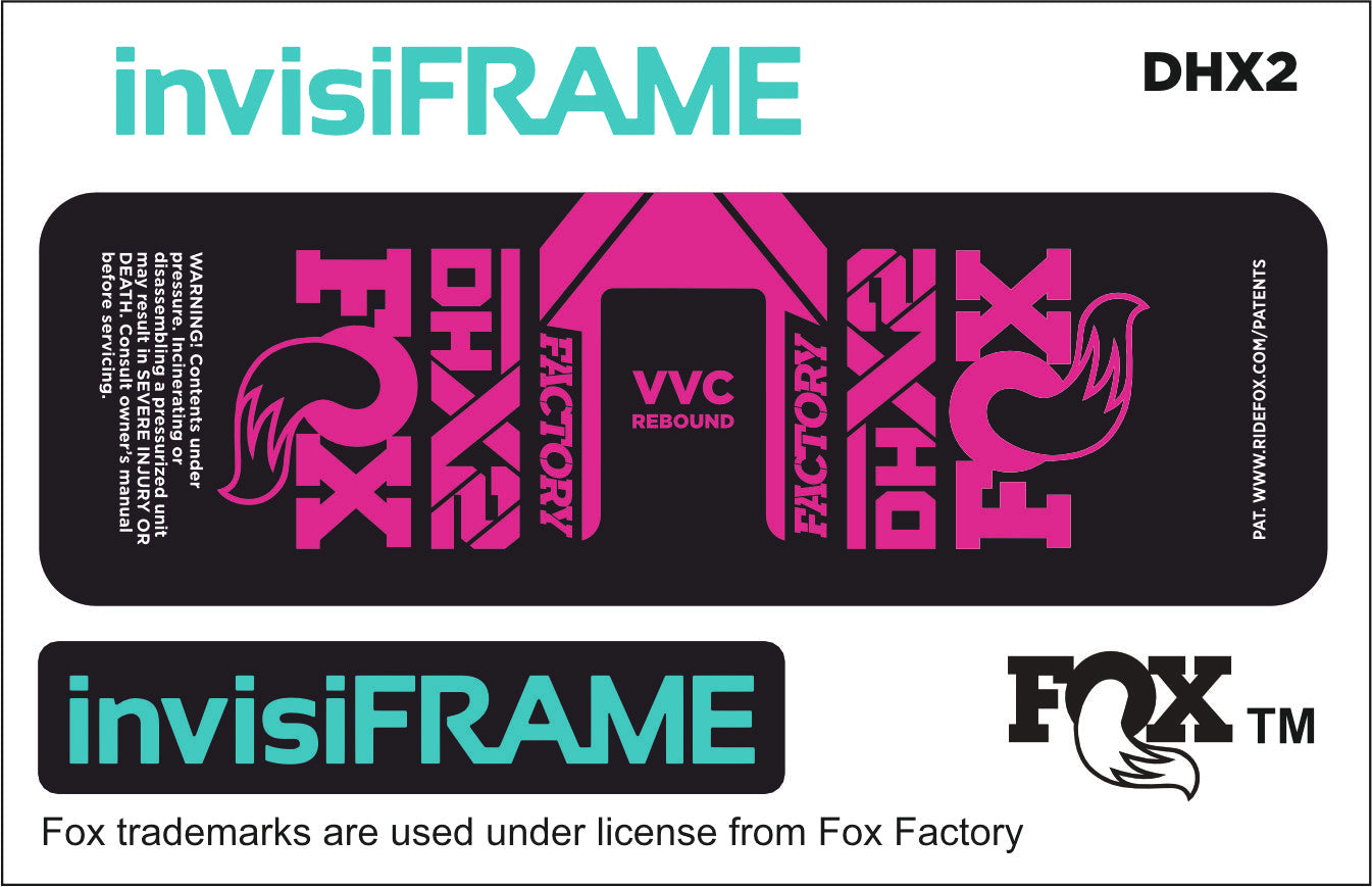 Fox DHX2 Factory 2021 Decals