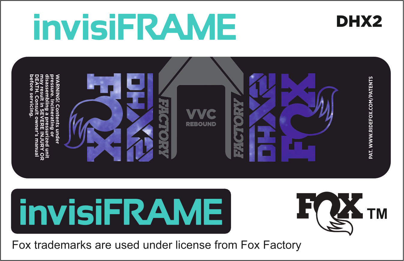 Fox DHX2 Factory 2021 Decals