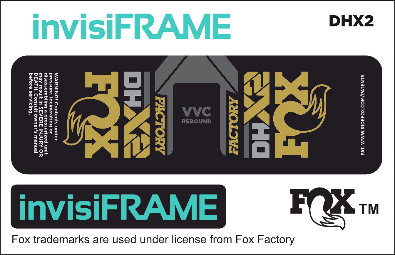 Fox DHX2 Factory 2021 Decals