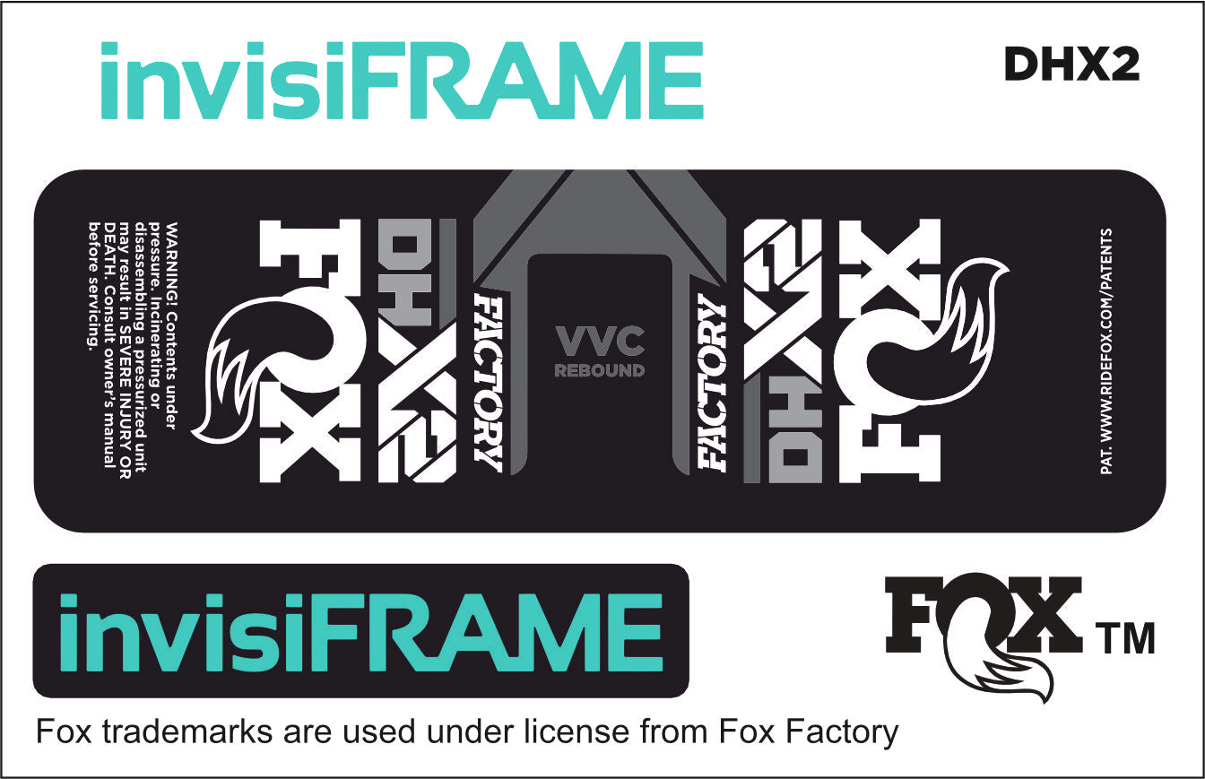 Fox DHX2 Factory 2021 Decals