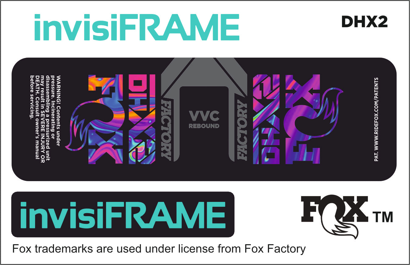 Fox DHX2 Factory 2021 Decals