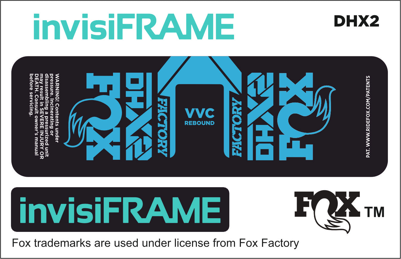 Fox DHX2 Factory 2021 Decals