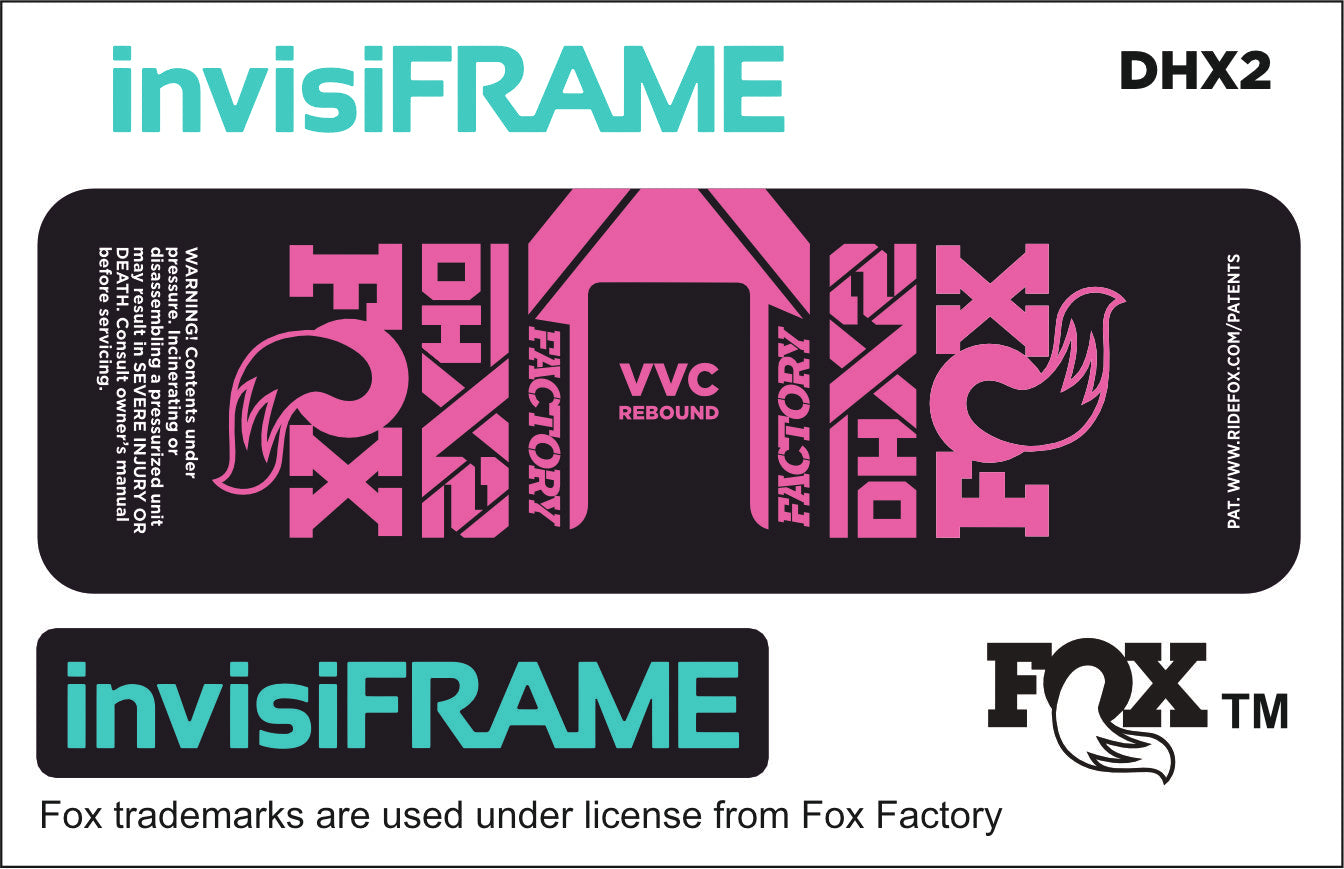 Fox DHX2 Factory 2021 Decals