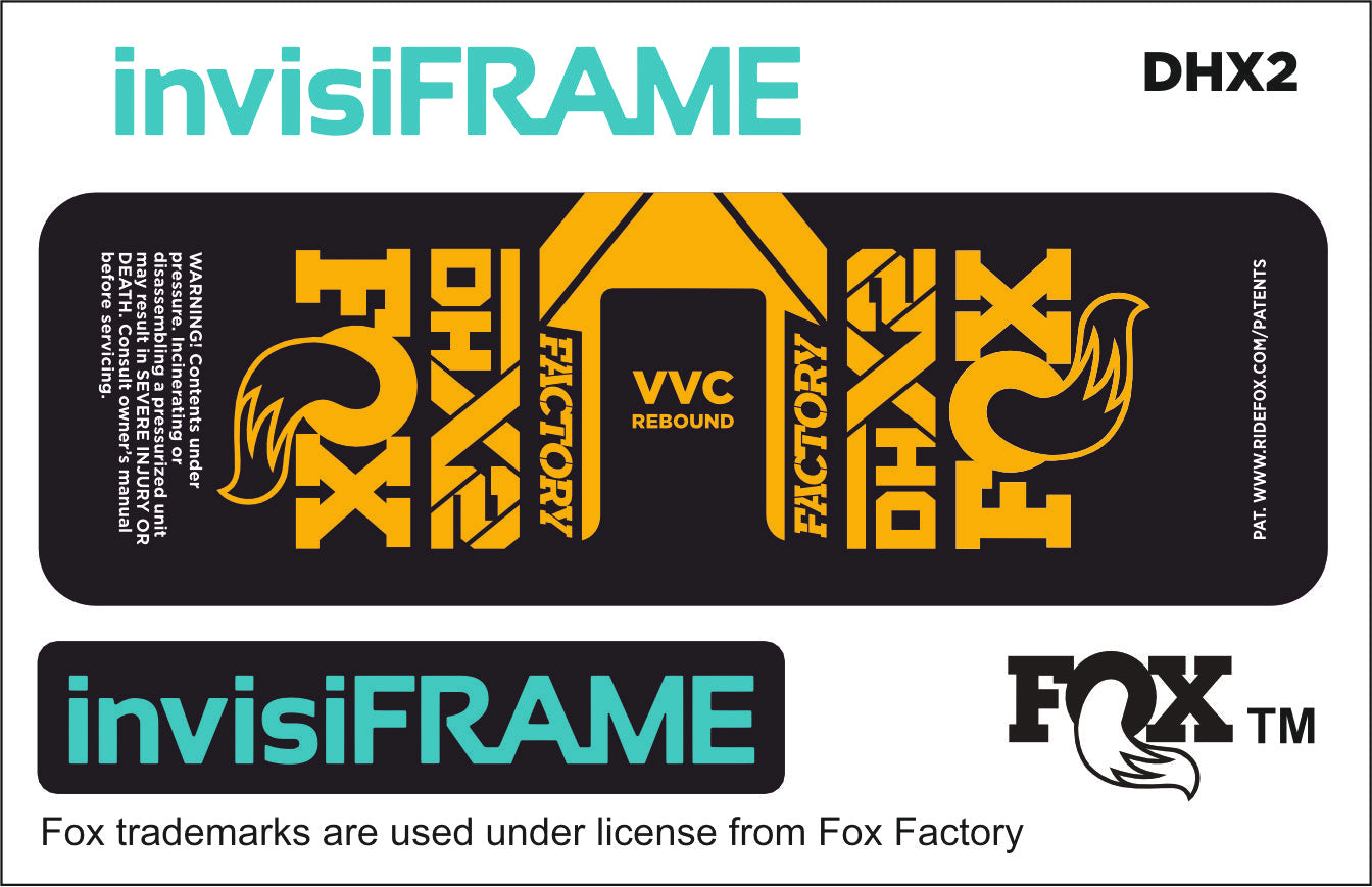Fox DHX2 Factory 2021 Decals