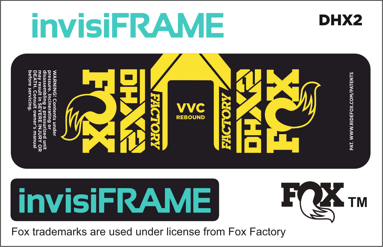 Fox DHX2 Factory 2021 Decals