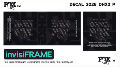 Fox DHX2 Performance 2026 Decals