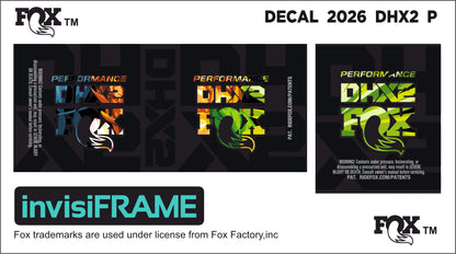 Fox DHX2 Performance 2026 Decals