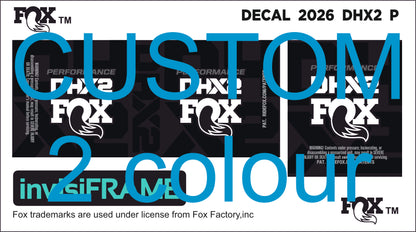 Fox DHX2 Performance 2026 Decals