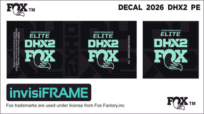 Fox DHX2 Performance 2026 Elite Decals