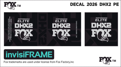 Fox DHX2 Performance 2026 Elite Decals