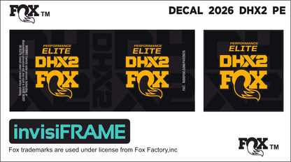Fox DHX2 Performance 2026 Elite Decals