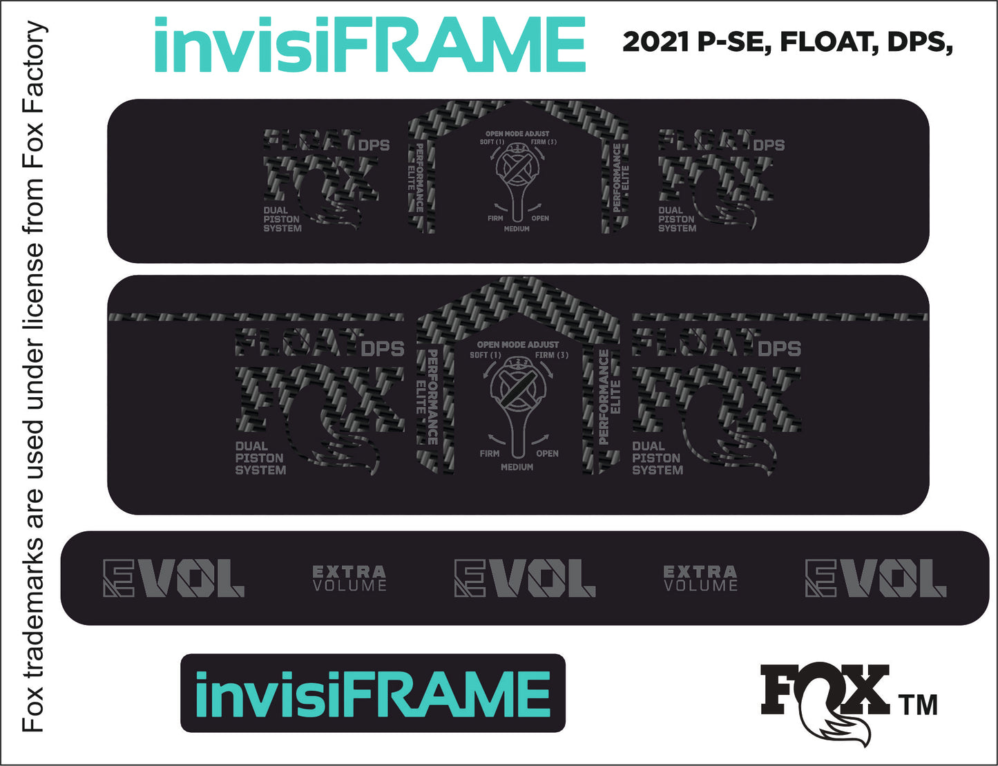 Fox Float DPS Performance Elite 2021 Decals
