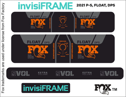 Fox Float DPS Performance 2021 Decals